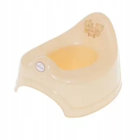 Nocnik z glasbeno skrinjico Tega Baby Medved bež