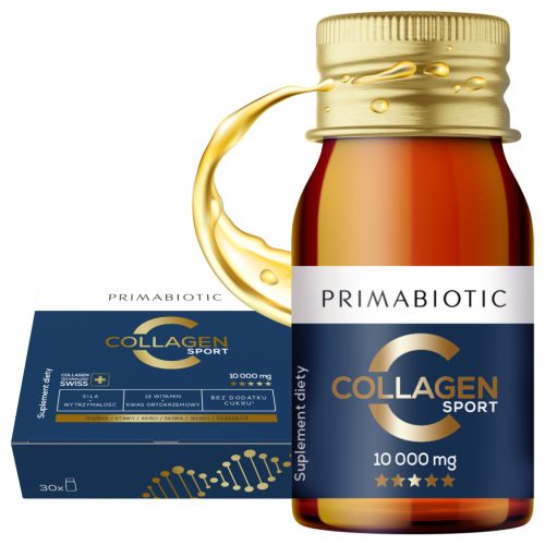 PRIMABIOTIC COLLAGEN SPORT: Tekoči prehranski dodatek z 10000 mg kolagena