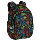 CoolPack večpredalni šolski nahrbtnik za fante X PALY GAMER črno, modri, rumeni in zlati odtenki, Večbarvno 21 l