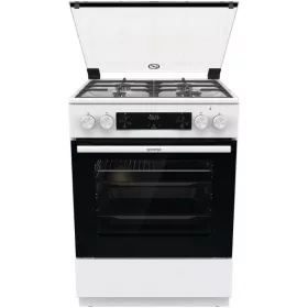    Gorenje GK6C4WF plinsko električni štedilnik Grill Pizza 60 cm Bela litina
