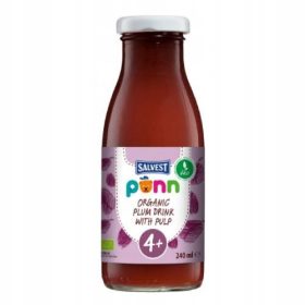   SALVEST PONN BIO Slivov sok s pulpo za dojenčke in otroke, 240 ml