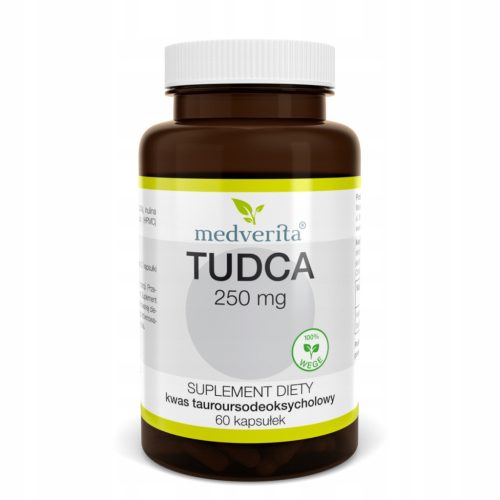 Kapsule TUDCA 250 mg - Naravni Izvleček za Podporo Zdravja Jeter in Oči, Vegansko