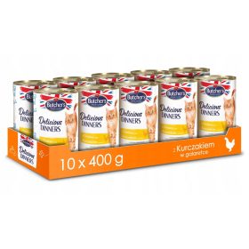 Mesarska sočna hrana za mačke s piščancem 4 kg