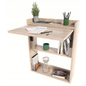   Matkam zložljiva stenska miza, sonoma hrast, mat, 70 x 85 x 20 cm