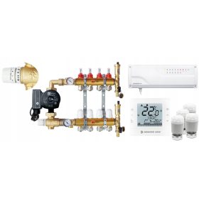   Optimized name: Visokozmogljiv razdelilnik za talno ogrevanje s 9 območji

Optimized description: 
Visokozmogljiv razdelilnik za talno ogrevanje s 9 območji je popoln komplet za učinkovito ogrevanje v