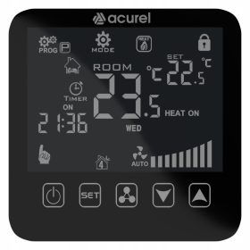 Regulator temperature AD143C za klimakonvektorje