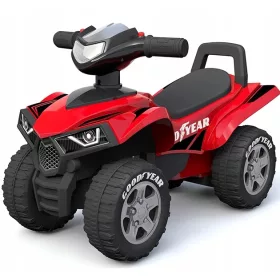 Otroški voziček GoodYear rdeče barve