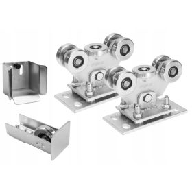 Komplet vozičkov za drsna vrata 80x80