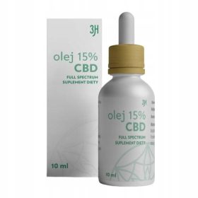 CBD konopljino olje 15% 3H CBD Oil Organic 10 ml