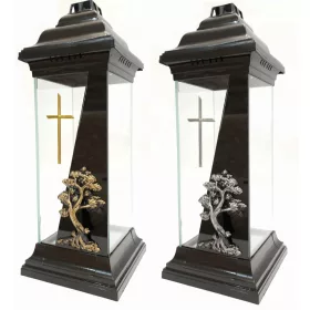 Velika sveča za kapelo z modernim vložkom