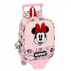 Torba za šolo Minnie Mouse Me time v odtenkih roza