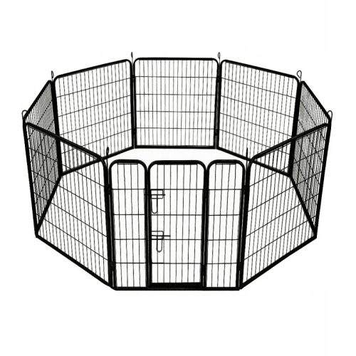 Kovinska ograja za pse AML velik pes 80 x 80 cm