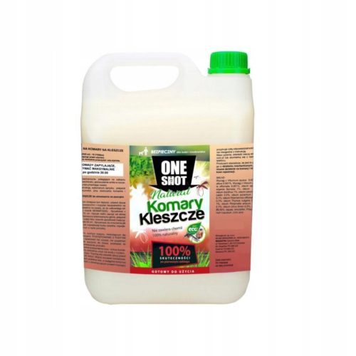 One Shot Naravna zaščita proti komarjem in klopom 5L