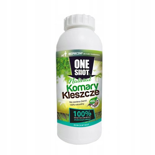 Zaščitna tekočina proti komarjem in klopom One Shot Natural 1l