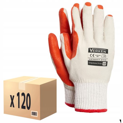 Rokavice za tlakovce GRIPSTONE X-TRA velikost 10 - XL 12 parov