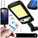 Solarna ulična svetilka z 6COB LED diodami in senzorji gibanja