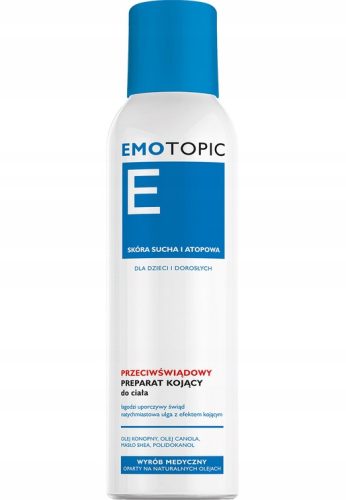 EMOTOPIC Pomirjevalni Pripravek Proti Srbečici za Telo 150 ml