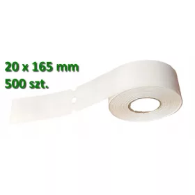  Etikete za otroško sobo z zankami 20x165 mm 500 kosov.