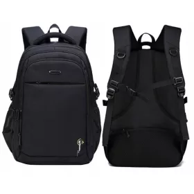   Pametni večpredstavnostni šolski nahrbtnik Astra, črn, 27 litrov