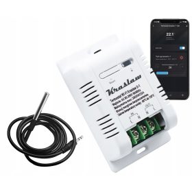 Termostat TUYA WiFi z merjenjem energije in 20A relejem