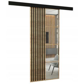 Drsna vrata ZOLI s 80 lamelami za stensko montažo