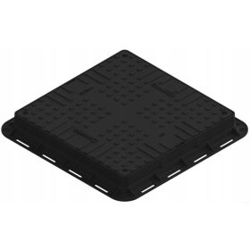 Plastični vrtni jašek A15 črn