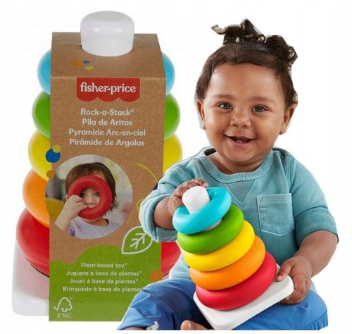 Eko Piramida Fisher-Price s kolesi GRF09