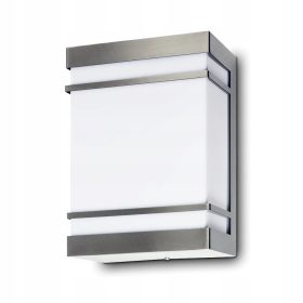   Vrtna stenska svetilka LED E27 TOKIO Kwazar Luminaire, sive barve, 15 W