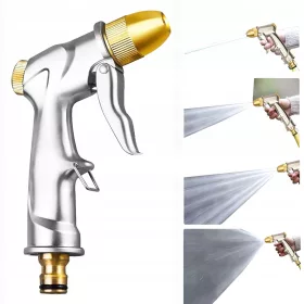 Medeninasta vrtna škropilna pištola