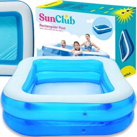   Pravokotni napihljiv bazen za celo družino Retoo XXL 180 x 130 cm