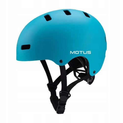 Otroška kolesarska čelada MOTUS modra M 48-56 cm