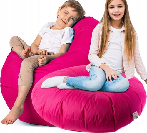 PUFA ZA OTROKE XXL | Udoben in praktičen sedež za vaše najmlajše! Ta XXL pufa je idealna za igro, počitek in sprostitev. Izdelana je iz trpežne in mehke tkanine, primerna za notranjo in zunanjo uporab