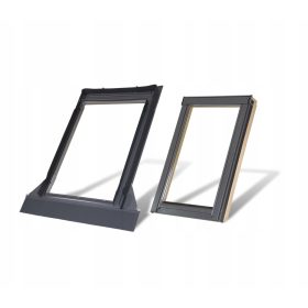   Leseno strešno okno RoofLITE+ SLIM PINE DPY B900 78x118 cm sivo