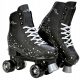 Retro nastavljivi rolerji RAVEN Noa Black LED 31-34