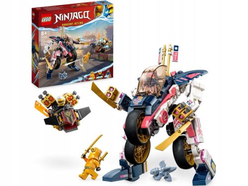 LEGO Ninjago Mech Sory preoblikovan v dirkalni motocikel 71792