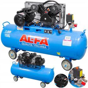 Oljni kompresor Al-Fa ALC-150-2/230V 150 l 8 bar