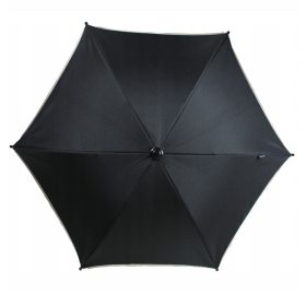 Bomix Parasol za voziček 70 cm črn