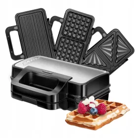    Pekač za vaflje Grill Toaster 3v1 MPM MOP-43M 1000W SENDVIČMAKER