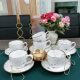 Porcelanasti servis za kavo in čaj BOGUCICE ALUMINA COTTAGE WHITE, 12 delov