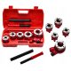 GWINTOWNICA RĘCZNA DO RUR 5 ELEMENTÓW SILVERTOOLS S10431: 5 KOSOV