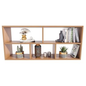 Regalna laminirana polica Matkam 113,6 x 25 cm jelša