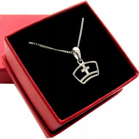    Ogrlica s srebrno negovalno kapico za zdravnika medicinsko sestro