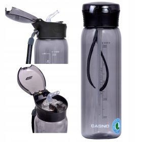 Steklenička za vodo Casno Cumberland 600 ml sivi odtenki