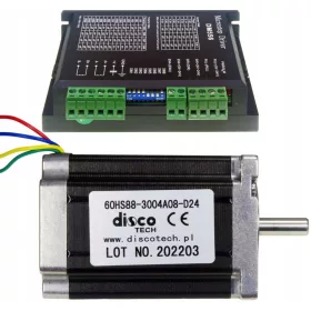   Napredni koračni motor NEMA24 3N.m z visokokakovostnim gonilnikom