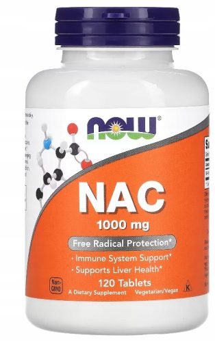 Dodatek prehrane NAC N-Acetil-L-Cistein, 1000 mg, 120 tablet
