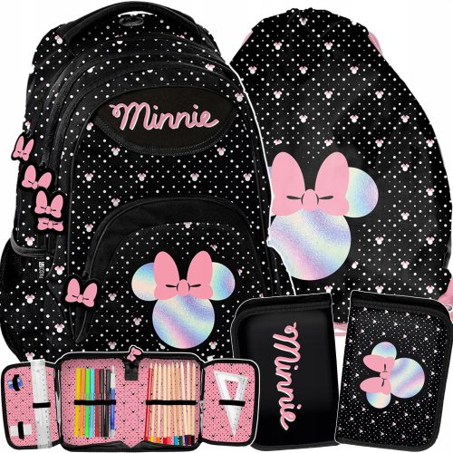 olski nahrbtnik Minnie Mouse za deklice 3v1 set