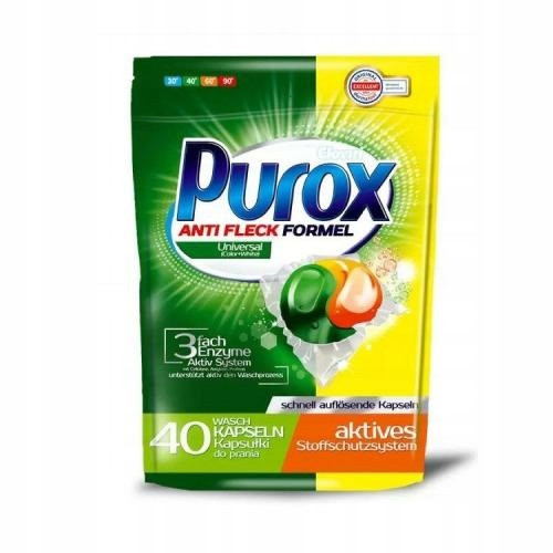 PUROX Univerzalne kapsule za pranje perila 40 kosov