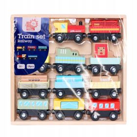 Lesna železnica s magnetno lokomotivo