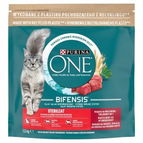  Purina ONE suha goveja hrana 1,5 kg
