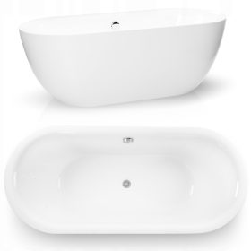 Luksuzna ovalna akrilna kad Corciano Modern 1 150 x 75 cm